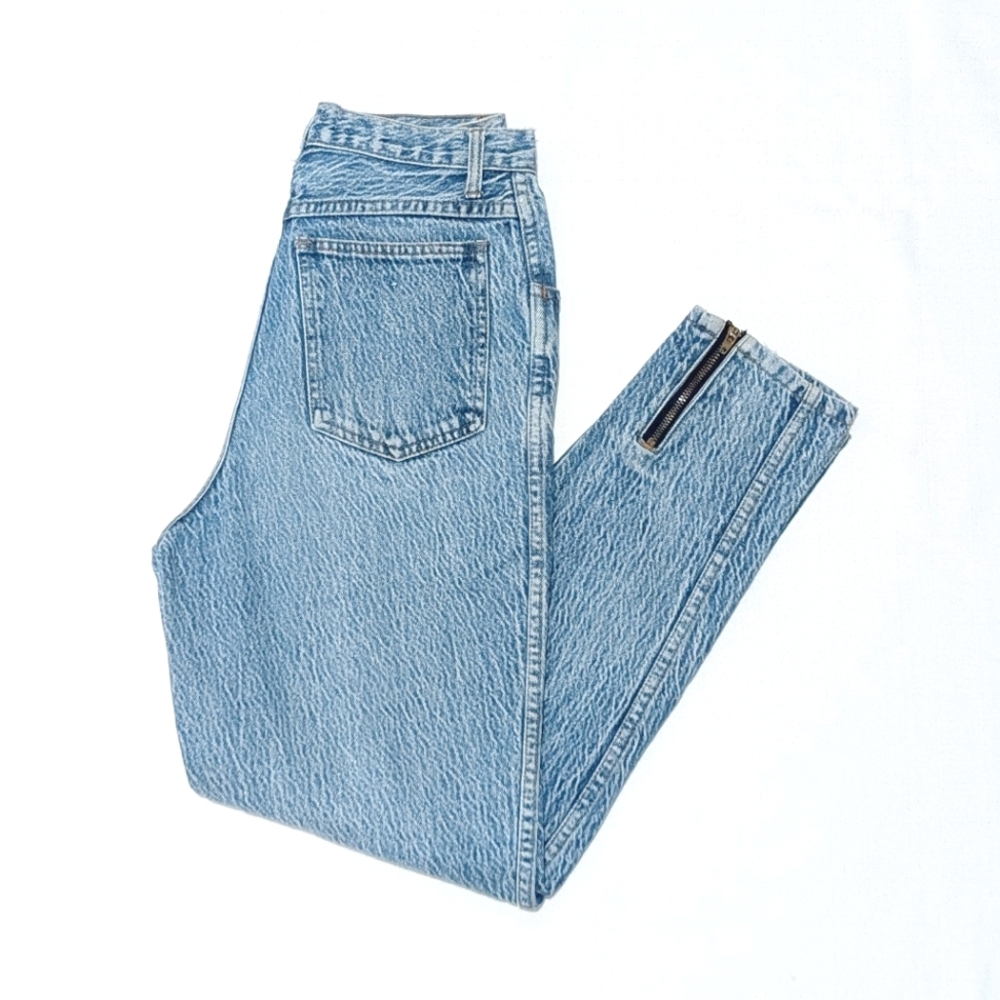 Stefano | Skinny | High waisted Denim | Zipper Detail